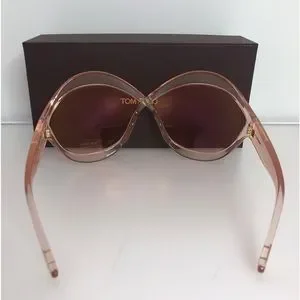 New  - Tom Ford Oversized Carine-02 Tf902 Pink Sunglasses Tom Ford | Accessories | New Tom Ford Oversized Carine2  main image 3